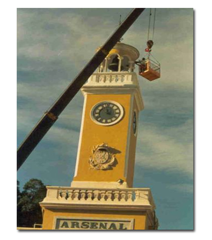 Restauración fachada del Arsenal Militar de Cartagena